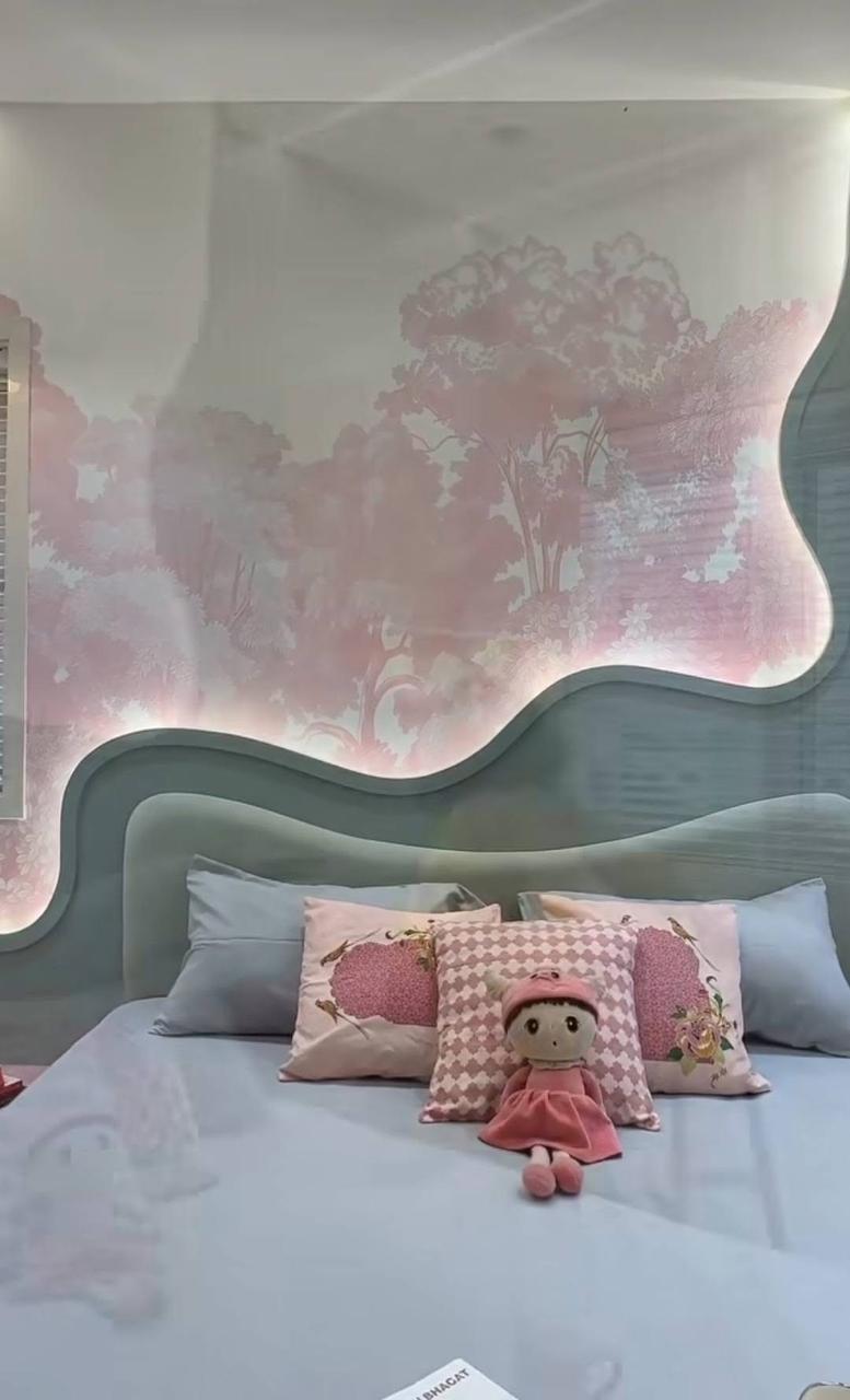 Themed Headboard with Mural — Kids Room project in Bengaluru by Classy Creations